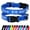 Dark Blue, variant on Pet Artist 	Reflective Nylon Personalized Dog Collars Embroidered Custom ID Name Phone Number