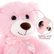 MorisMos 5 Packs Pink Teddy Bears 14 Bulk Stuffed Animals Plush Bear