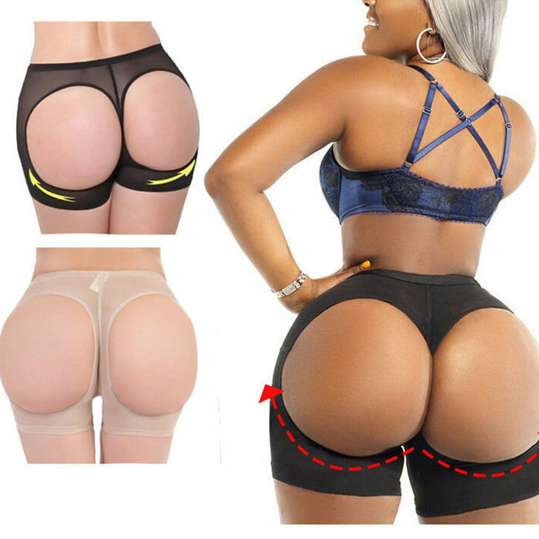Women Sexy Butt Lifter Shaper Tummy Control Panties Buttocks Open Instant  Boyshorts/Women Body Sculpting Hip Shaping Shorts