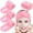 Pink, variant on 4 PCS Spa Headband, Make up Hair Band, Stretch Terry Cloth Headband for Sport Yoga Shower (Pink)
