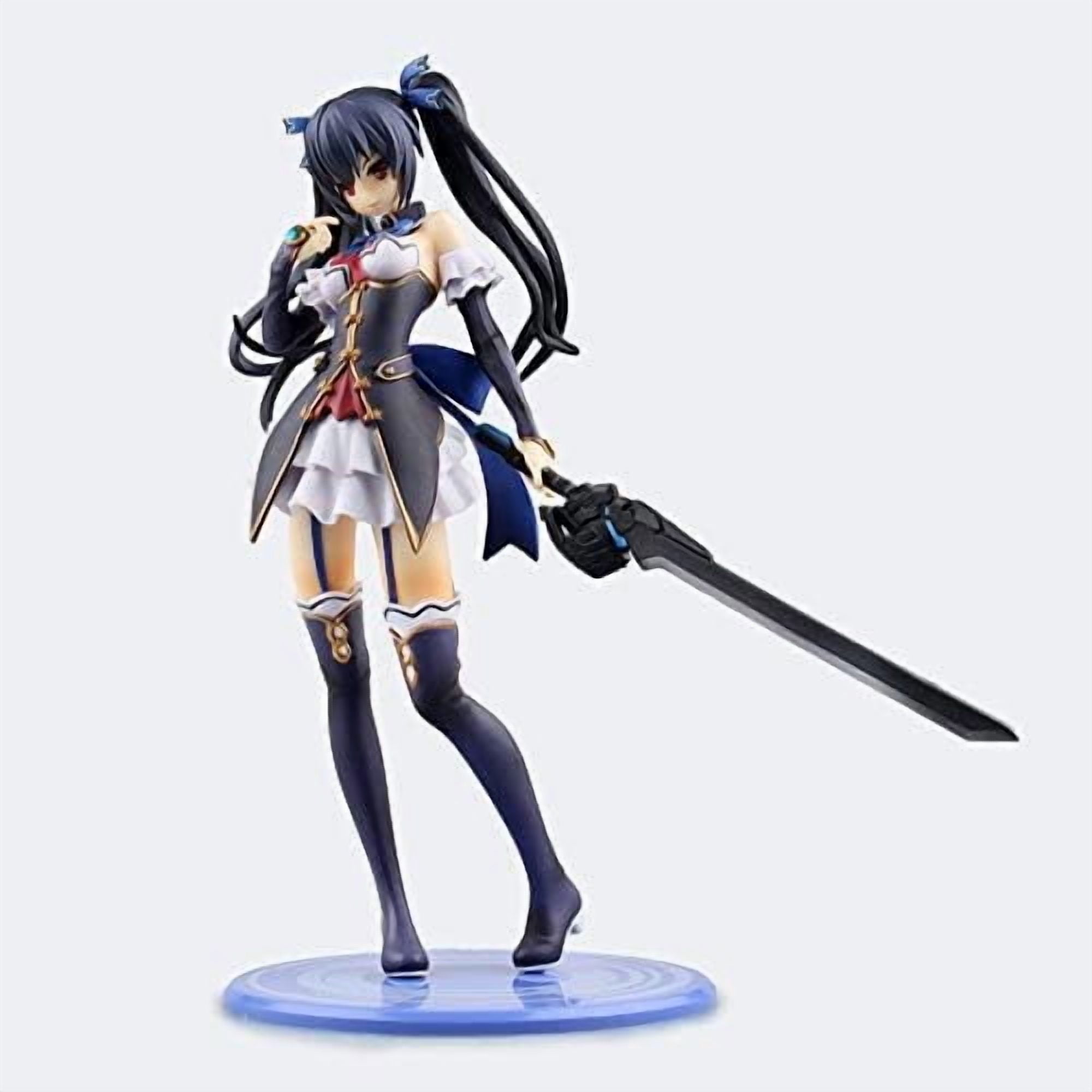 Neptunia Series Figure Holding A Sword Neptunia Series Action Figures 21cm/8.3inch PVC Collectible Handicrafts Souvenirs for Anime Fans Gifts