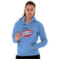 thumbnail image 6 of Dubble Bubble Original Candy Logo Hoodie Sweatshirt Women Men Brisco Brands M, 6 of 6