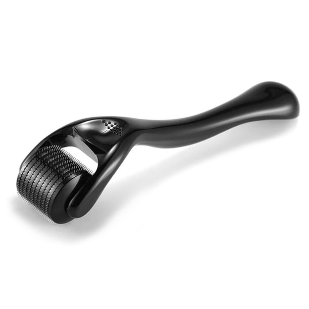 Rodillo Facial de Titanio para Cuidado de la piel 0.3mm, Estimular la producción de colágeno y elastina y corregir marcas, arrugas, cicatrices y manchas, Dermaroller Mesoterapia