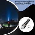 thumbnail image 3 of Flashlight Durable Rechargeable Super Bright Hand Lamp Small Lightweight Torch Hunting Camping Illumination Outdoor TorchUSB18650battery, 3 of 7