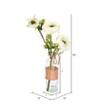 thumbnail image 2 of Vickerman 15" Artificial Cream Camellia in Glass, Pack of 2, 2 of 3