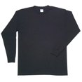 thumbnail image 1 of Mens Long Sleeve T-Shirt, Black - Small, 1 of 1