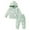 Green, variant on Toddler Baby Girl Boy Sweatshirt Outfits Winter Long Sleeve Hoodie Top Pants Clothes Set 2pcs for 6-12 Months