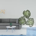 thumbnail image 2 of Arte de pared de pájaros de madera,Pájaros de madera para decorar la pared,regalos para el hogar,Adorno decorativo de pared de madera con pájaros voladores,Placa de pared con hojas de, 2 of 8