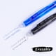 thumbnail image 4 of 5Pcs Ergonomic Triangular Grip Retractable Gel Pen Erasable Gel Inks Pen 0.5MM Tip for Journaling Note Taking Drawing Blue, 4 of 4