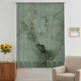 thumbnail image 3 of Sage Green Marble Sheer Curtains 45 Inches Long, Modern Abstract Art Ink Painting Light Filering Curtains, Breathable Simi Curtain Privacy Drapes for Kitchen Bathroom Small Window Treatment, 3 of 9