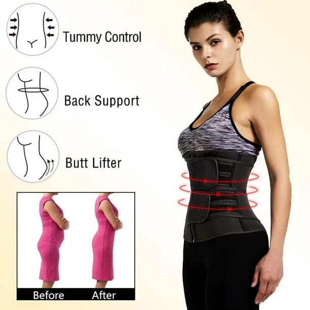 China Women Long Torso Double Steel Shapewear Training Corset for Tummy Fat  Burning factory and manufacturers