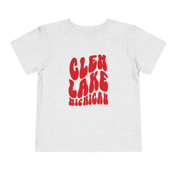 Glen Lake Michigan Toddler Shirt Gifts Boy Girl Size 2T-5T