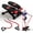 Black, variant on HARISON Stepper Machine for Exericse, Stair Stepper for Home 330LBS Capacity, Aerobic Stepper Exercise with LCD Monitor for Fully Body Workout
