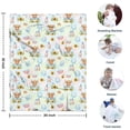 thumbnail image 4 of Colorful Highland Cow Bathtub Pattern Blanket,Comfortable Soft Lamb Wool Throw Blanket,All Season,Warm Lightweight Blankets for Sofa Bed Couch Living Room Chair,30"x40", 4 of 4