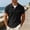 A_ Black, variant on Men's Minimalist Casual Golf Shirt, Loose Fit Short Sleeve Collared T-Shirt, Comfortable for Everyday Wear Black M