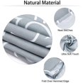 thumbnail image 5 of 60 inch Round Outdoor Tablecloth with Umbrella Hole and Zipper, Patio Table Covers for Backyard Circular Picnic(Grey,60'''' Round with Zipper), 5 of 6