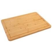 Eviva Large Bamboo Cutting Board with Juice Groove