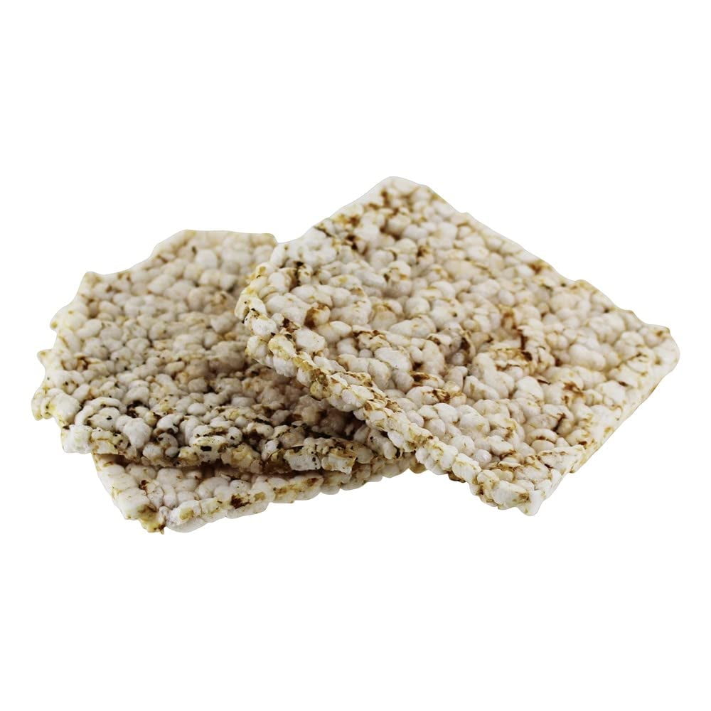 Lundberg, Organic Thin Stackers, Puffed Grain Cakes, Basil & Thyme, Lightly Salted, 24 Rice Cakes, 6 oz (168 g) Pack of 3