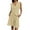 Khaki, variant on RMGVDSD Women Summer 2 Piece Outfits V Neck Sleeveless Button Down Vest Shorts Set Business Work Suit Sets Women Beach 2 Piece Outfits