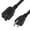 16AWG-Black, variant on 5 Foot Extension Cord, Heavy Duty, 16AWG, Indoor/Outdoor Use, for Workshops, UL Listed,Black