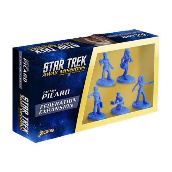Gale Force 9 GF9STA006 Star Trek Away Missions Captain Picard Expansion Miniature