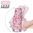 thumbnail image 6 of 40oz Cute Red Strawberry Stainless Steel Flip Straw Tumbler Spill Proof Travel Cup Double Wall Vacuum Insulated Coffee Mug with Top Handle, 6 of 6