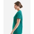 thumbnail image 2 of Onna NN310 Women's Invincible V-Neck Stretch Scrub Top-Clean Green-L, 2 of 4