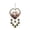 Multicolor A, variant on WSZZL Heart Shaped Acrylic Wind Chime, Antique Metal Bells, Soothing Melodies for Relaxation, Perfect for Indoor and Outdoor Decor, Ideal Gift for Couples and Lovers