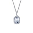 thumbnail image 3 of Lafonn Rhonda Faber Green Sterling Silver Platinum Plated Lassire Simulated Diamond Necklace (2.29 CTTW), 3 of 5
