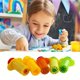 thumbnail image 5 of 5Pcs/Set Dough Extruder Set, Colorful Moldable Playdough Extruder, Clay Diy Kids Tools Toys, Color Random, Party Christmas Gift, 5 of 6