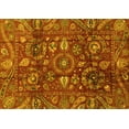 thumbnail image 1 of Ahgly Company Indoor Rectangle Oriental Yellow Traditional Area Rugs, 5' x 7', 1 of 4