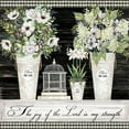 thumbnail image 2 of Jacobs, Cindy 20x20 Gold Ornate Wood Framed with Double Matting Museum Art Print Titled - The Joy of the Lord Still Life, 2 of 4