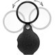 thumbnail image 4 of 10x Mini Magnifying Glass Folding Pocket Magnifier Bigeye Glass Loupe With Black Rotating Protective Holster For Reading Newspaper, Book, Magazine, Sc, 4 of 5