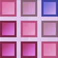 thumbnail image 1 of Ahgly Company Machine Washable Indoor Square Transitional Magenta Pink Area Rugs, 7' Square, 1 of 7