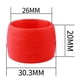 thumbnail image 3 of 2 anillos fijos para sujeción de bicicletas de carretera para cinturón de enrollado rojo Cola Manillar de bicicleta Paquete de cinta, 3 of 8