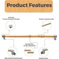 thumbnail image 6 of Pull and Stair 47" Handrail for Indoor - Durable Metal Steel, Powder-Coated, Wall Mount, Heavy Duty, 6 of 6