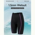 thumbnail image 5 of ZACPNCV Womens 1.5mm Neoprene Wetsuit Shorts Thermal Bottom for Snorkeling Surfing Warm Water Protection Swimwear, 5 of 9