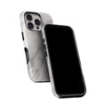 thumbnail image 5 of DesignSkinz Scratch-Resistant Hard Slim Case Compatible with iPhone 16 (Compatible with MagSafe) - White Marble Surface, 5 of 9