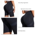 thumbnail image 3 of Mujeres entrenamiento yoga shorts tummy control rápido seco alta cintura slim fit pantalones cortos atléticos para correr gimnasio, 3 of 5