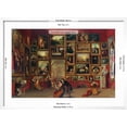 thumbnail image 5 of Art.com Gallery of the Louvre Art Print by Samuel F. B. Morse, White Frame Wall Art, 29" x 21", 5 of 5