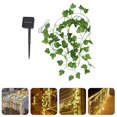 thumbnail image 2 of 1pc Solar Leaf Rattan String Lights Creative Atmosphere Lights for Patio Wedding, 2 of 6
