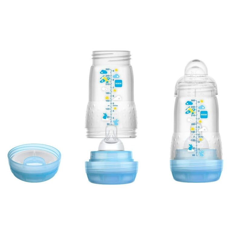 Mam Easy Start Anti-colic Baby Bottles 2m+ - 9oz/3pk - Unisex : Target