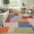 thumbnail image 5 of 6.5'x10' kitchen carpet carpet for kitchen area rug small large living room area rug plaid area rug, 5 of 10