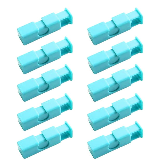 Food Storage Versatile Bag Clip for Bread and Bags Non- Spring Seal Clamp for Freshness Reusable Kitchen Clip 10PCS