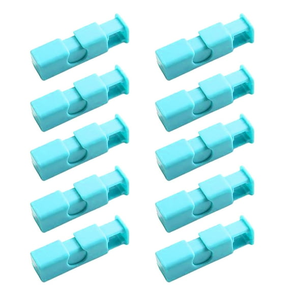 Food Clips for Kitchen Storage - Bread Bag Clip Bag Clip Non Secure Seal Clamp for Fresh Food Storage 10PCS