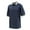 Navy, variant on Monterey Club Men's Mercerized Egyptian Cotton Solid Pique Golf Polo Shirt #1019