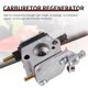 thumbnail image 2 of Kit de realimentación de carburador Yuxing C1U-K54A C1U-K17 para modelos de 2 tiempos 7222 7222E 7222M 7225 7230 7234 7240 7920 7924 plateado, 2 of 5