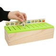thumbnail image 4 of Peahefy Children Matching Puzzle Early Education Block Numbers Fruit Matching Puzzles Kid Toy,Children Toy, 4 of 7