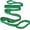 Green, variant on Stretching Strap Yoga Straps for Physical Therapy, 10 Loops Non-Elastic Stretch Band for Pilates, Flexibility, Exercise and Gymnastics
