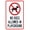 Warning Sign 3, variant on No Diving Sign - Complies With State Pool Safety Code, 8"x12" Security Metal Decor for Business Office Road Street Home Wall